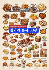 헝가리 음식 50선 표지 이미지