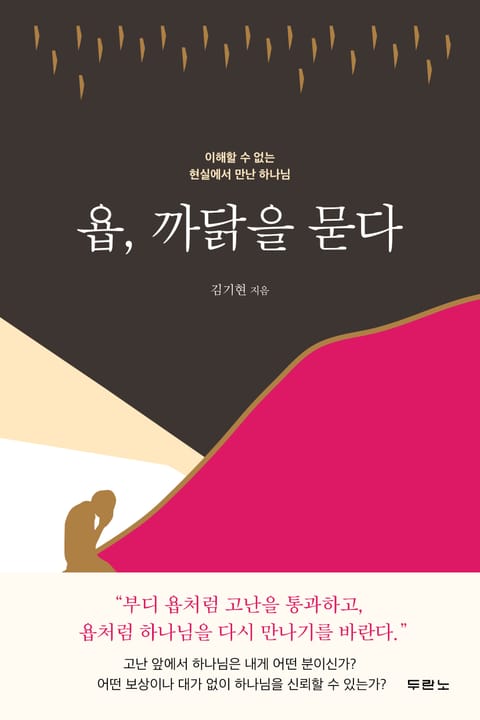 욥, 까닭을 묻다 표지 이미지