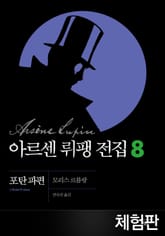 [체험판] 아르센 뤼팽 전집 8 - 포탄 파편 표지 이미지