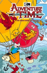 핀과 제이크의 어드벤처 타임 코믹스 Volume 4 표지 이미지