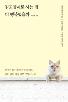 길고양이로 사는 게 더 행복했을까