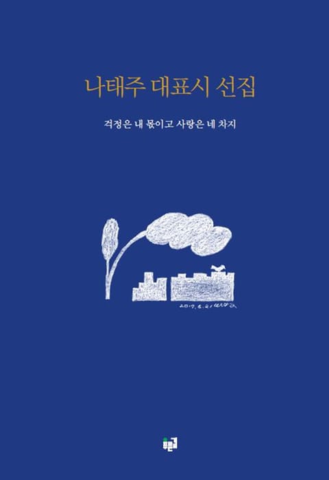 나태주 대표시 선집: 걱정은 내 몫이고 사랑은 네 차지 표지 이미지