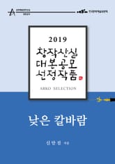낮은 칼바람 - 신안진 희곡 [2019 아르코 창작산실 대본공모 선정작품] 표지 이미지