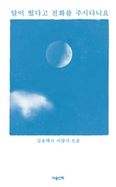 달이 떴다고 전화를 주시다니요 : 김용택의 사랑시 모음 표지 이미지