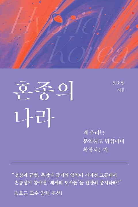 혼종의 나라 : 왜 우리는 분열하고 뒤섞이며 확장하는가 표지 이미지