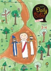 Kid's Daily Bible [Grade 1-3] 2025년 3-4월호(누가복음 8-24장, 아가) 표지 이미지