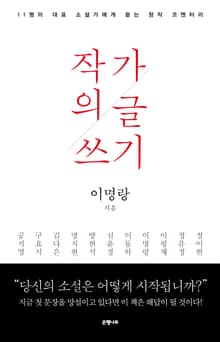 작가의 글쓰기 : 11명의 대표 소설가에게 듣는 창작 코멘터리