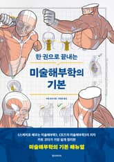 한 권으로 끝내는 미술해부학의 기본 표지 이미지