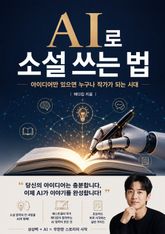 AI로 소설 쓰는 법 : 아이디어만 있으면 누구나 작가가 되는 시대 표지 이미지