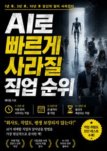 AI로 빠르게 사라질 직업 순위 : 1년 후, 3년 후, 10년 후 당신의 일이 사라진다