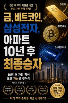 금, 비트코인, 삼성전자, 아파트 10년 후 최종승자 : 10년 후 가장 많이 오를 자산을 찾아라