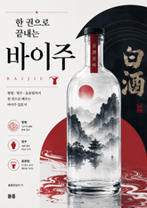 한 권으로 끝내는 바이주 : 향형·명주·음용법까지 한 권으로 배우는 바이주 입문서 표지 이미지
