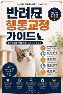 반려묘 행동교정 가이드
