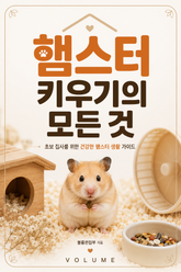 햄스터 키우기의 모든 것 : 초보 집사를 위한 건강한 햄스터 생활 가이드 표지 이미지