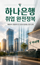 하나은행 취업 완전정복 : 채용부터 면접까지 한 권으로 끝내는 합격 전략 표지 이미지