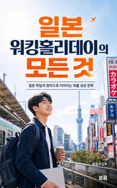 일본 워킹홀리데이의 모든 것 : 일본 취업과 정착으로 이어지는 워홀 성공 전략 표지 이미지