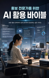 홍보 전문가를 위한 AI 활용 바이블 : AI로 홍보 전략부터 성과 분석까지 완성하는 실전 가이드 표지 이미지
