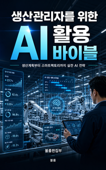 생산관리자를 위한 AI 활용 바이블 : 생산계획부터 스마트팩토리까지 실전 AI 전략