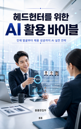 헤드헌터를 위한 AI 활용 바이블 : 인재 발굴부터 채용 성공까지 AI 실전 전략 표지 이미지