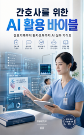 간호사를 위한 AI 활용 바이블 : 간호기록부터 환자교육까지 AI 실무 가이드 표지 이미지