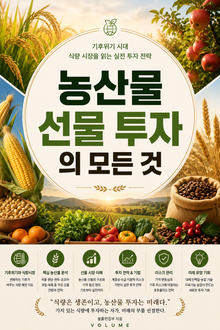농산물 선물 투자의 모든 것 : 기후위기 시대 식량 시장을 읽는 실전 투자 전략