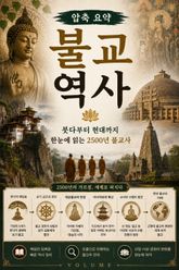 압축 요약 불교 역사 : 붓다부터 현대까지 한눈에 읽는 2500년 불교사 표지 이미지
