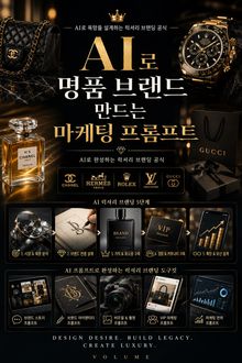 AI로 명품 브랜드 만드는 마케팅 프롬프트 : AI로 욕망을 설계하는 럭셔리 브랜딩 공식