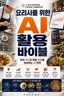 요리사를 위한 AI 활용 바이블 : 맛의 혁신과 매장 운영을 완성하는 AI 전략
