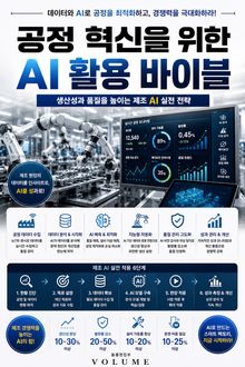 공정 혁신을 위한 AI 활용 바이블 : 생산성과 품질을 높이는 제조 AI 실전 전략