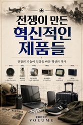 전쟁이 만든 혁신적인 제품들 : 전장의 기술이 일상을 바꾼 혁신의 역사 표지 이미지