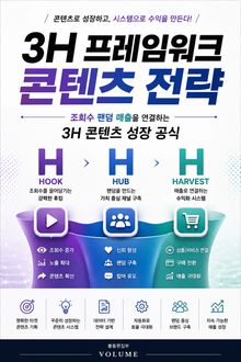 3H 프레임워크 콘텐츠 전략 : 조회수 팬덤 매출을 연결하는 3H 콘텐츠 성장 공식