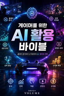 게이머를 위한 AI 활용 바이블 : 플레이 분석부터 수익화까지 AI 게이밍 전략