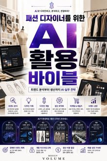 패션 디자이너를 위한 AI 활용 바이블 : 트렌드 분석부터 생산까지 AI 실무 전략