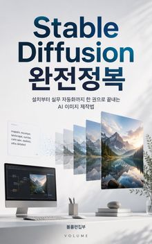 Stable Diffusion 완전정복 : 설치부터 상업 활용까지 끝내는 AI 이미지 실전 가이드