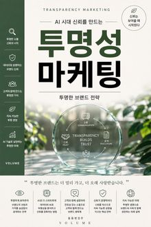 투명성 마케팅 : AI 시대 신뢰를 만드는 투명한 브랜드 전략