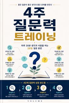 4주 질문력 트레이닝 : 하루 30분 생각과 사람을 여는 질문 훈련