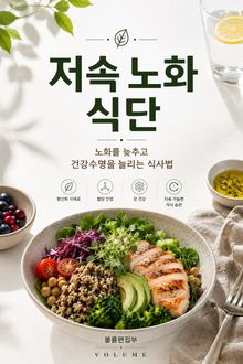 저속 노화 식단 : 노화를 늦추고 건강수명을 늘리는 식사법