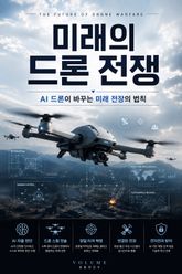 미래의 드론 전쟁 : AI 드론이 바꾸는 미래 전장의 법칙 표지 이미지