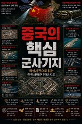 중국의 핵심 군사기지 : 위성사진으로 읽는 인민해방군 전략 지도 표지 이미지