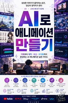 AI로 애니메이션 만들기 : 기획부터 제작·배급·수익화까지 완성하는 AI 애니메이션 실전 가이드