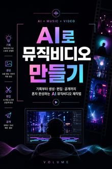 AI로 뮤직비디오 만들기 : 기획부터 생성·편집·공개까지 혼자 완성하는 AI 뮤직비디오 제작법