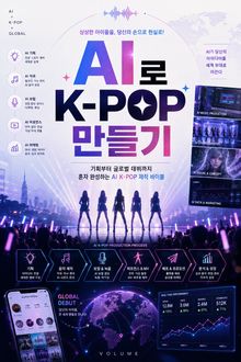 AI로 K-POP 만들기 : 기획부터 글로벌 데뷔까지 혼자 완성하는 AI K-POP 제작 바이블