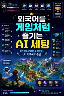 외국어를 게임처럼 즐기는 AI 세팅 : 퀘스트와 레벨업으로 완성하는 AI 외국어 학습법