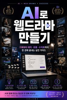 AI로 웹드라마 만들기 : 기획부터 제작·유통·수익화까지 한 권에 끝내는 실전 가이드