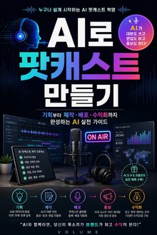 AI로 팟캐스트 만들기 : 기획부터 제작·배포·수익화까지 완성하는 AI 실전 가이드