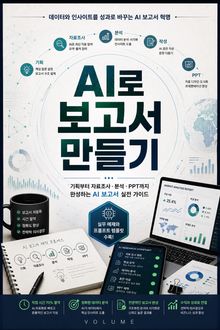 AI로 보고서 만들기 : 기획부터 자료조사·분석·PPT까지 완성하는 AI 보고서 실전 가이드