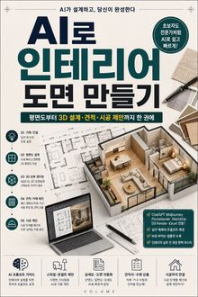 AI로 인테리어 도면 만들기 : 평면도부터 3D 설계·견적·시공 제안까지 한 권에