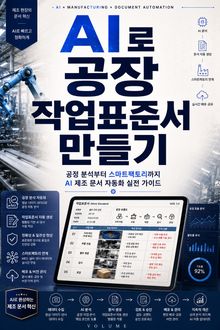 AI로 공장 작업표준서 만들기 : 공정 분석부터 스마트팩토리까지 AI 제조 문서 자동화 실전 가이드