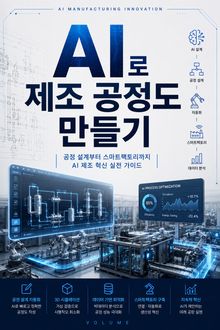 AI로 제조 공정도 만들기 : 공정 설계부터 스마트팩토리까지 AI 제조 혁신 실전 가이드