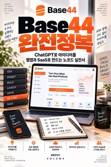 Base44 완전정복 : ChatGPT로 아이디어를 웹앱과 SaaS로 만드는 노코드 실전서